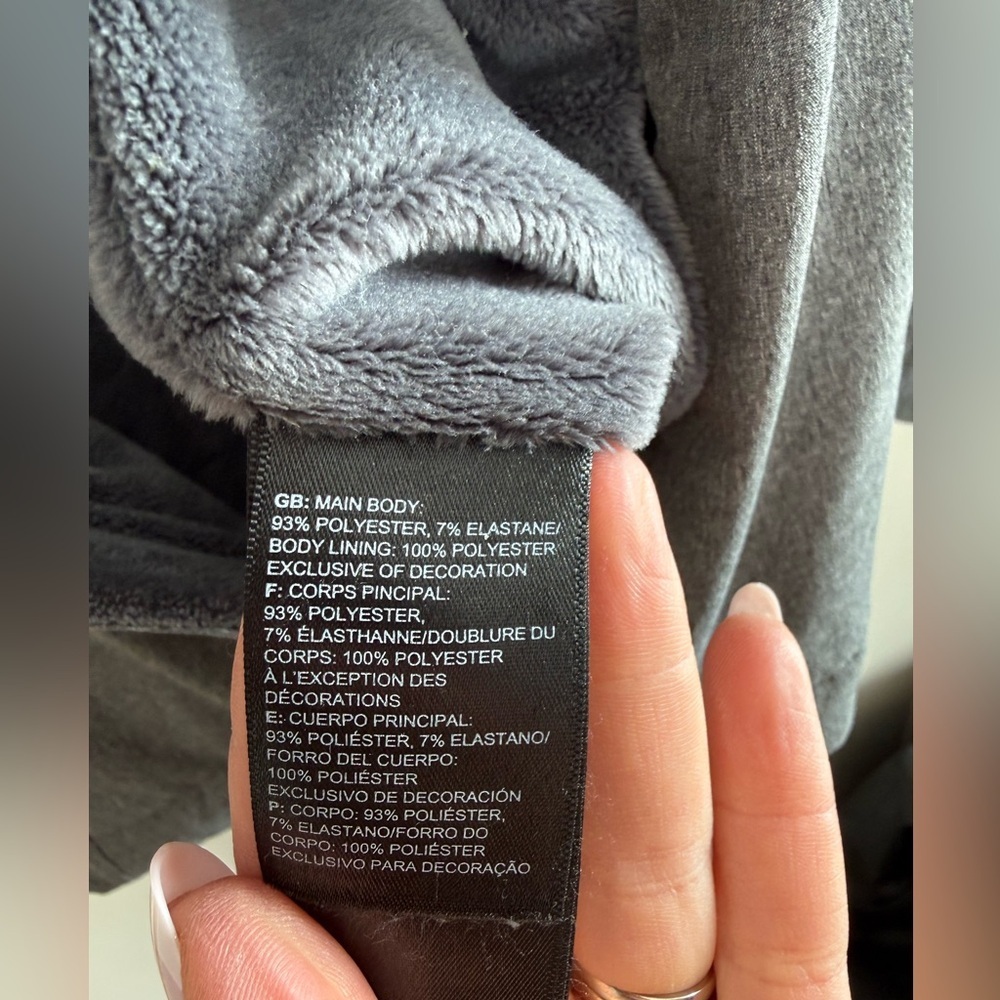 North Face Charcoal Hooded Jacket - Picture 10 of 14